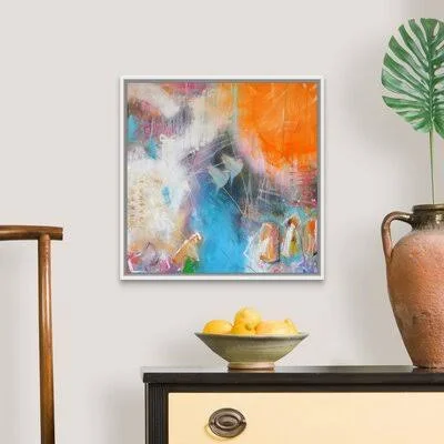 Coming Home NO. 4 by BEA Garding Schubert - Painting Print on Canvas Wrought Studio Format: White Floater Framed Canvas - Size: 2