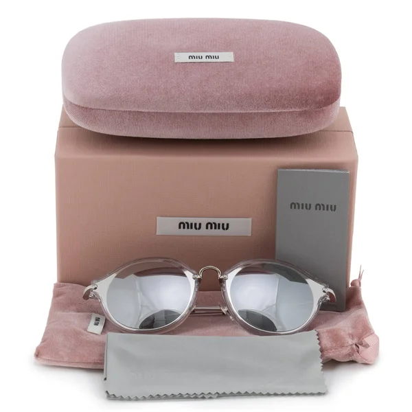 Sunglasses Miu Miu MU 51SS 1BC2B0 Silver