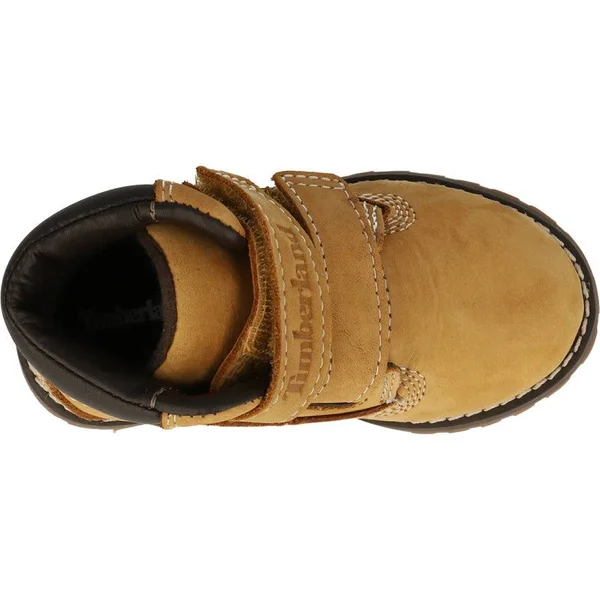 Timberland Kids Wheat Pokey Pine Double Velcro Boots