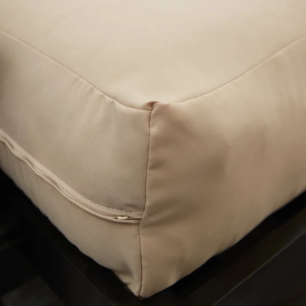 Humble and Haute Full Size 8-Inch Khaki Suede Dual Gel Memory Foam Futon Mattress