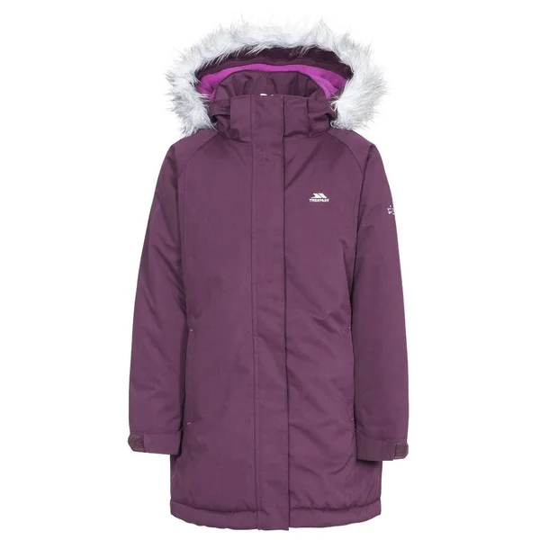 Trespass Childrens Girls Fame Waterproof Parka Jacket - 2-3 Years, Potent Purple