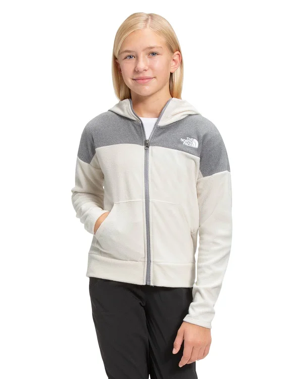 The North Face Girls& Glacier Full-Zip Hoodie - Large, Multi