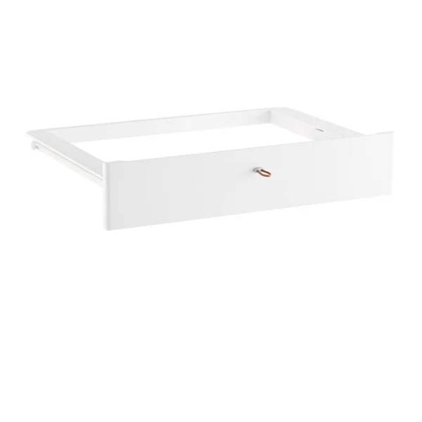 Elfa Decor 1-Runner Drawer Front and Frame Set White, 2& x 17-1/2x22 x 4-3/4x22 H, The Container Store