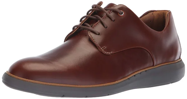 Clarks Men's Un Voyage Plain, Mahogany Leather Size: 7.5 M