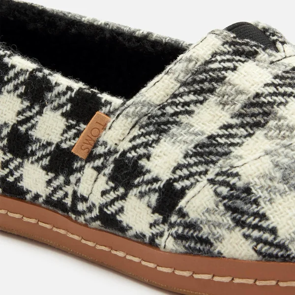 Toms Alpargata Slip-On Pumps - Black - Loafers