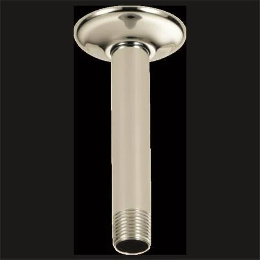 LatestLuxury Polished Nickel Ceiling Mount Shower Arm & Flange