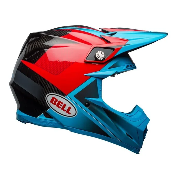 Bell Moto-9 Flex Helmet, Hound Matte/Gloss Orange/Charcoal, S