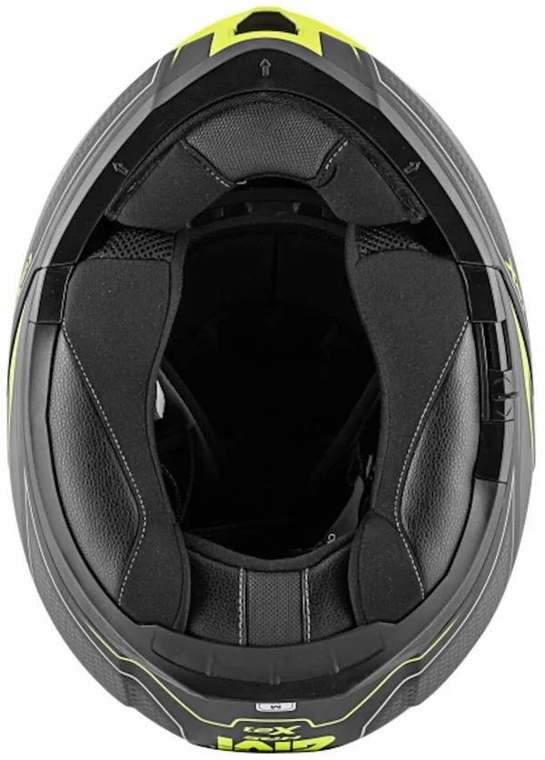Givi X.21 Challenger Shiver Helmet - black-yellow, Size L