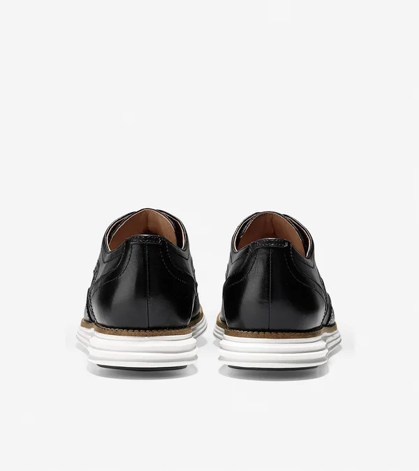 Men's Cole Haan Original Grand Wingtip Oxford - Black - Size 8.5