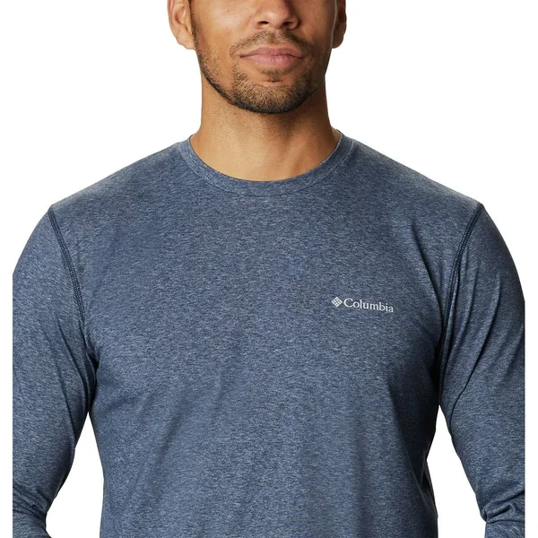 Columbia Men's Thistletown Park Long Sleeve Crew Neck Shirt - L - Blue