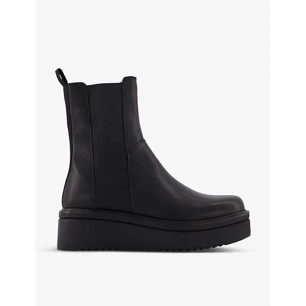 Vagabond Tara - Women's Black Leather Boots