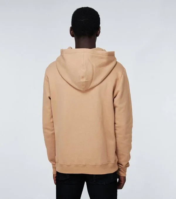Saint Laurent Logo Printed Sweatshirt - Natural - Hoodies