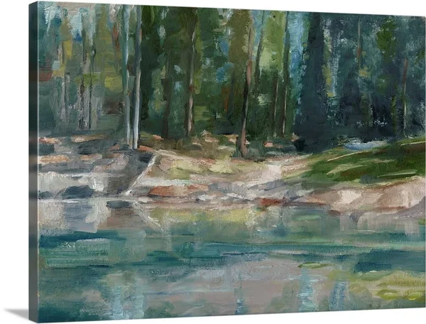 Northwestern Lake II, Canvas Wall Art, 48x36, Great Big Canvas