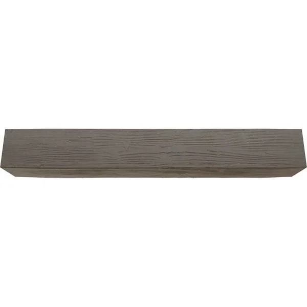 Ekena Millwork BMSD2C0120X060X216HD 12x22W x 6x22H x 18&L 2-Sided (L-beam) Sandblasted Endurathane Faux Wood Ceiling Beam, Natur