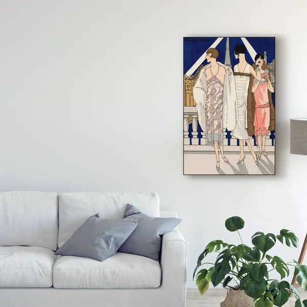 Trademark Fine Art 'Vintage Couture II' Canvas Art by Unknown, Size: 16 x 24