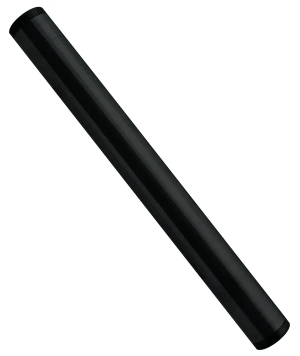 Westbrass 1-1/4 in. OD x 12 in. Threaded Tailpiece - Black, D419-62