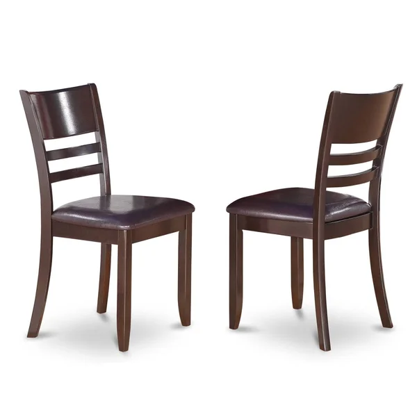 5 Piece Kitchen Table Set and 4 Dinette Chairs Faux Leather
