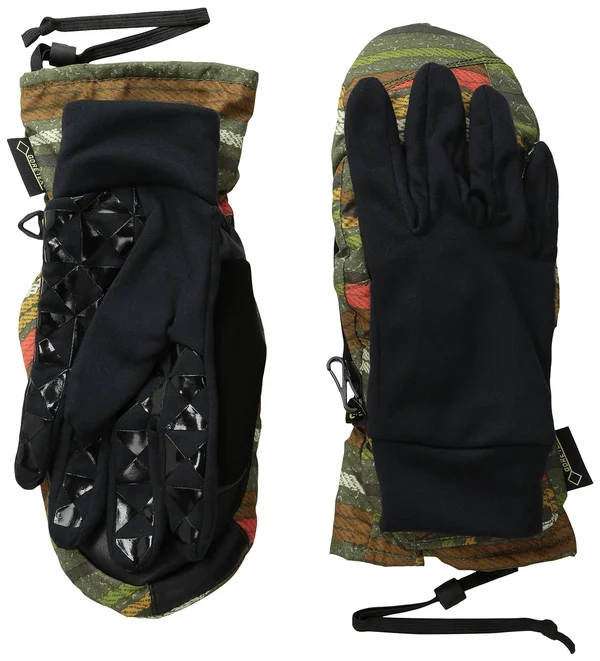 Burton Women's Gore-Tex Under Mitts - Blanket Stripe, Large
