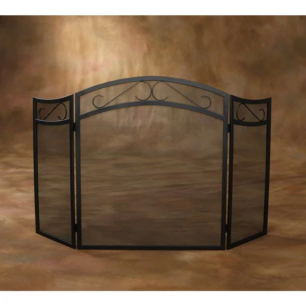 Home Impressions 3-Panel Fireplace Screen FS01