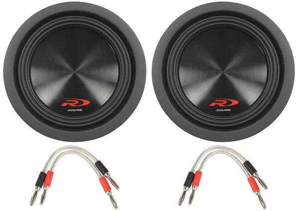 Alpine SWR-8D2 8x22 Dual 2-Ohm Type-R Series Car Subwoofers