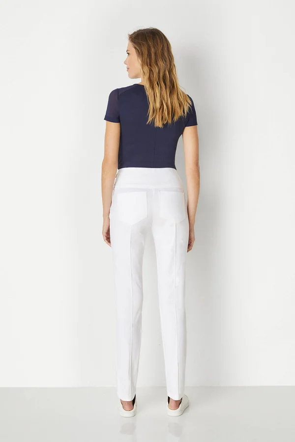 Sonia Curvy Hi Rise Pants Grey - M
