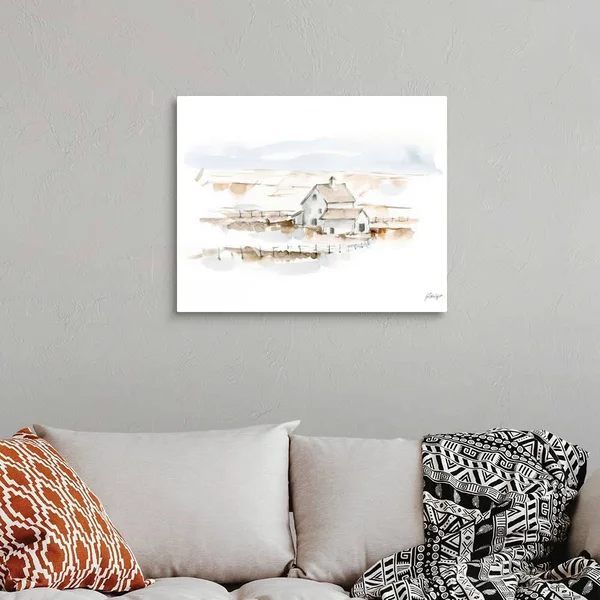 Neutral Farmhouse II, Canvas Wall Art, 30x24, Great Big Canvas