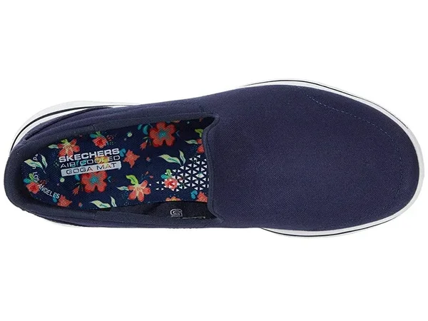 Skechers Women's GOwalk 5 - Fruitful Athletic Shoes, Navy 7.0