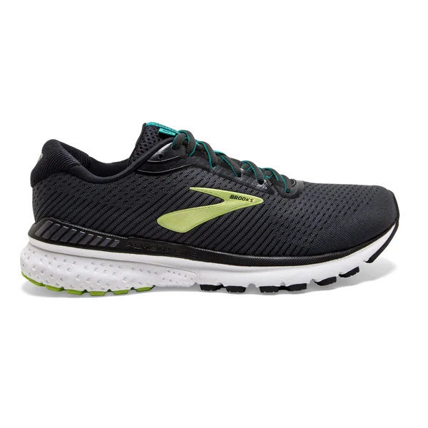 Brooks Adrenaline GTS 20 12 - Black/Lime/Blue Grass (Men's)