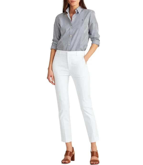 Lauren Ralph Lauren Slim Leg Pants 3735001 - 16 - Lauren Navy