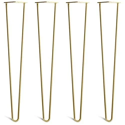 [HLC] 4 x Hairpin Table Legs – Superior Double Weld