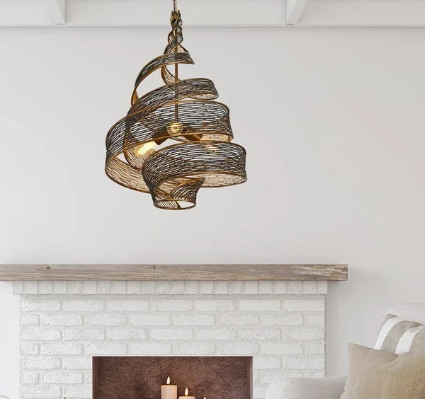 Varaluz Flow Mini Pendant Hammered Ore 1 Light 240P01HO
