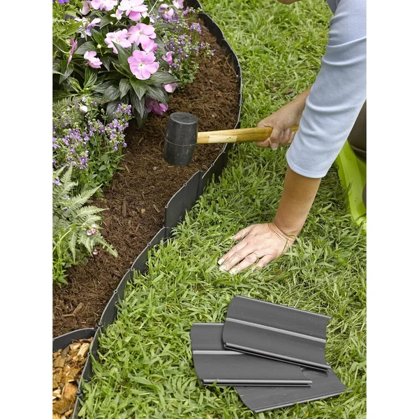 12x22 Pound-In Edging - Edgings & Mulches, Gardener&s Supply Company