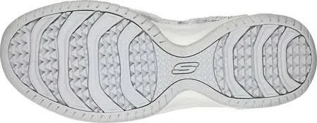 Skechers Women's Relaxed Fit Commute Time Happy as A Clam Clog, Silver