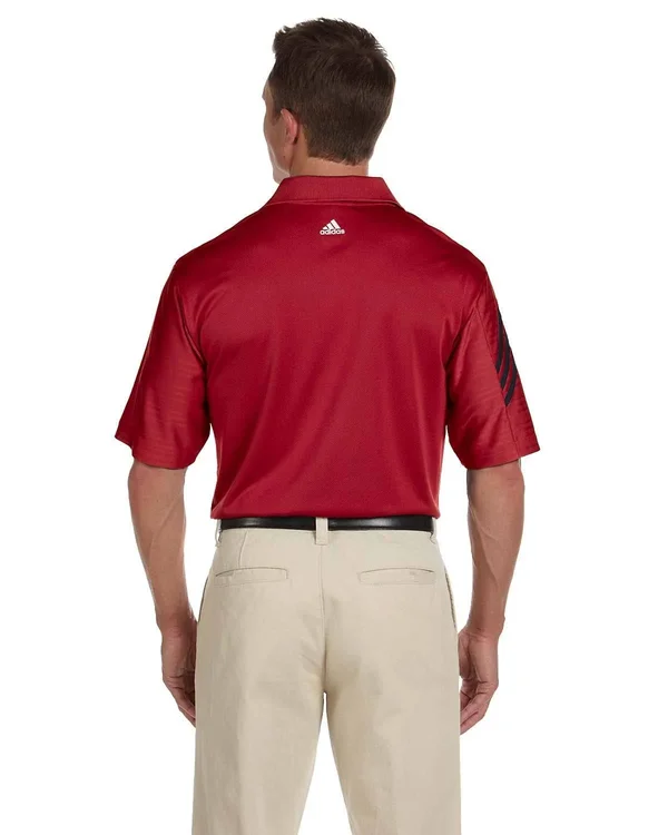 Adidas Golf A133 Men's Climacool Mesh Polo - Forest/White - 3XL