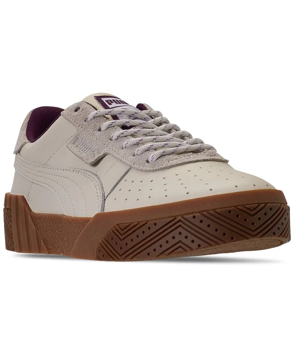 Puma Womens Cali Outdoor Hustle Casual Sneakers Beige