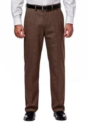 Mens J.M. Haggar Premium Classic-Fit Pleat-Front Stretch Suit Pants Brown - Men's, Size: 40x32