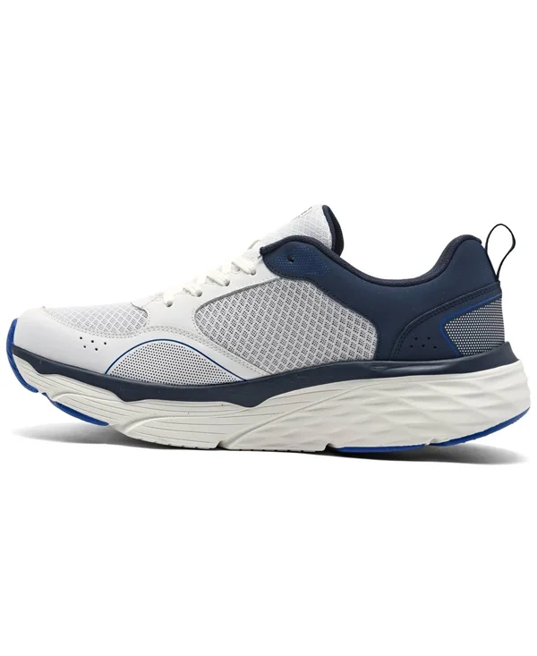 Skechers Max Cushioning Elite Rivalry Sneaker - Men's, White/Dark Blue, Size 10, Athletic, Sneakers, Running