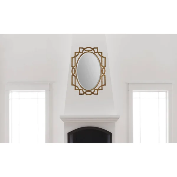 Uttermost Margutta Gold Oval Mirror