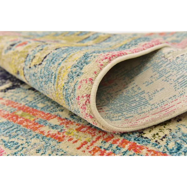 Unique Loom Monterey Pochteca Area Rug - 5& x 8& - Multi