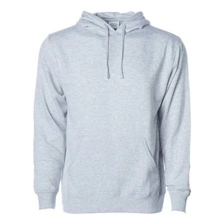 Independent Trading Co. Fleece Hooded Pullover Sweatshirt - Men's, Size: 3XL, Gray