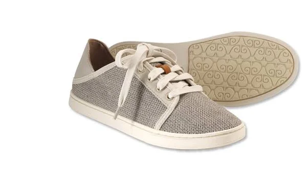 Olukai Pehuea Li Sneakers for Women, Tapa, Size 9 1/2