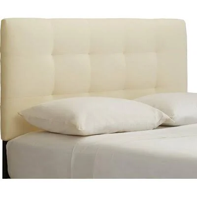 Meredith Upholstered Panel Headboard Wayfair Custom Upholstery Size: California King, Upholstery: Linen Laguna