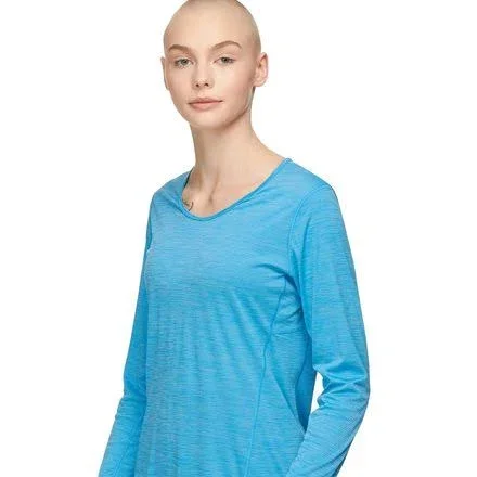 Patagonia Women's Capilene Cool Lightweight Long-Sleeve Shirt Blue S