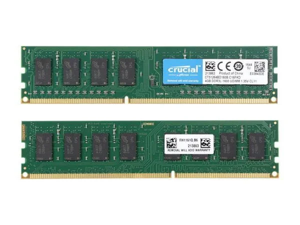 Crucial Memory CT2K51264BD160B 8GB DDR3L