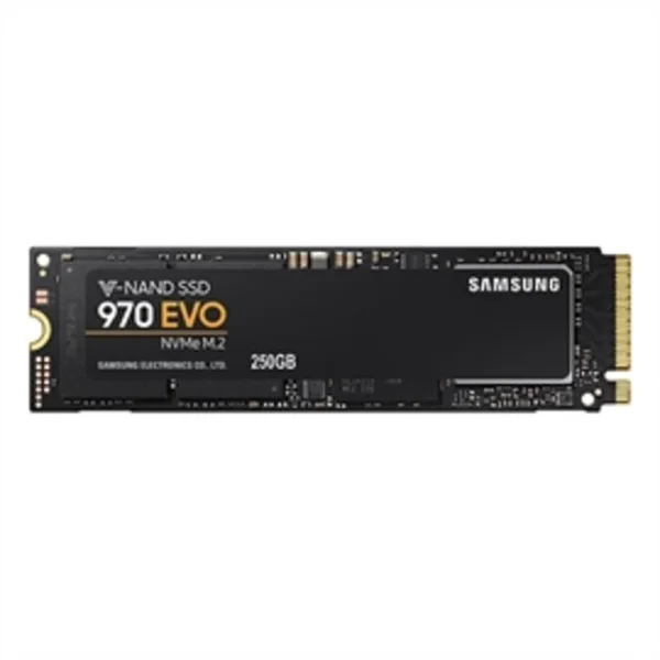 Samsung 970 EVO 250 GB Internal SSD - M.2 2280 - MZ-V7E250E - PCI Express 3.0 x4 (NVMe)