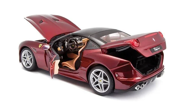Ferrari California T Closed Top Red Signature Series 1/18 Diecast Model Car by Bburago