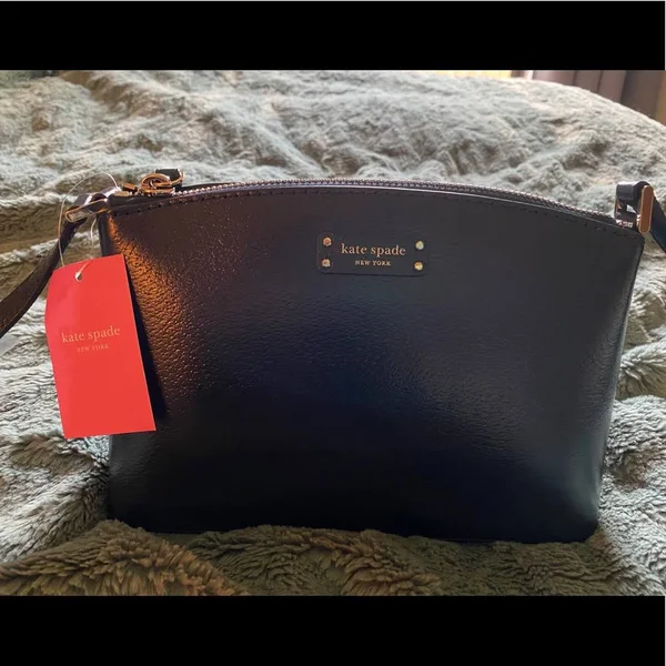 Kate Spade Blue Jeanne Crossbody Bag