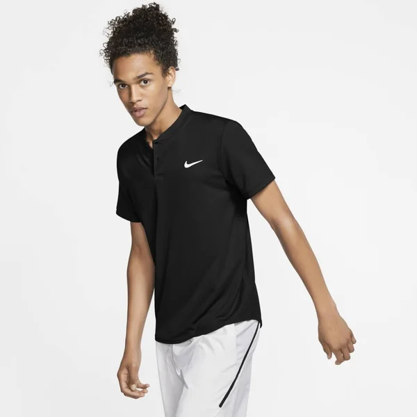 Nike Men's Dri-Fit Victory Blade Golf Polo, XL, Black