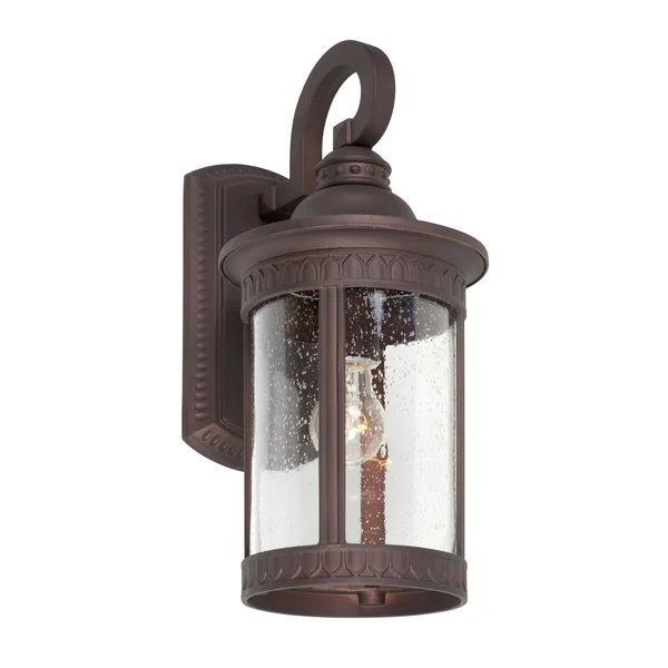 Forte Lighting 1771-01-32 Signature Outdoor Wall Light Antique Bronze