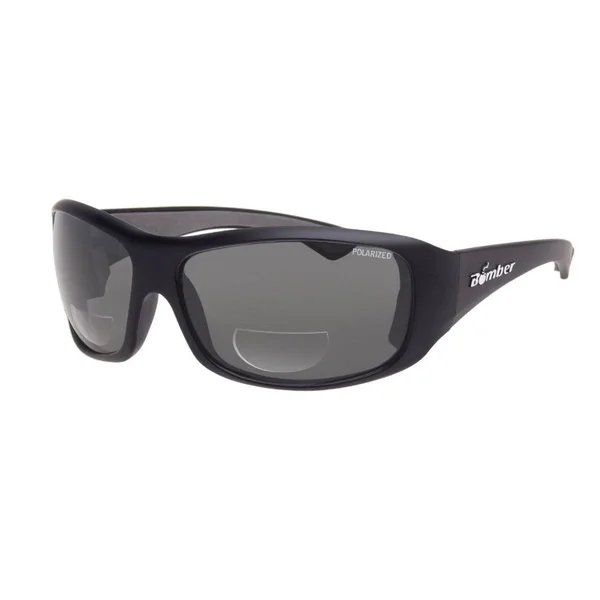 Bomber Sunglasses - Mana Bomb Matte Black FRM, Red Mirror Polarized Lens, Rasta Foam